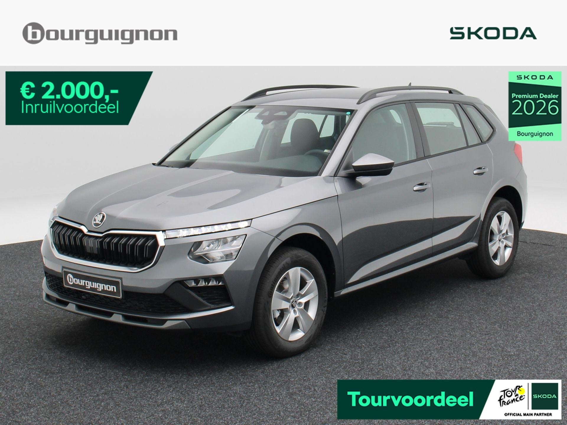 Skoda Kamiq Selection 1.0 TSI 115 PK | Automaat | Trekhaak |, Stof, Euro 6, 116 pk, Nieuw