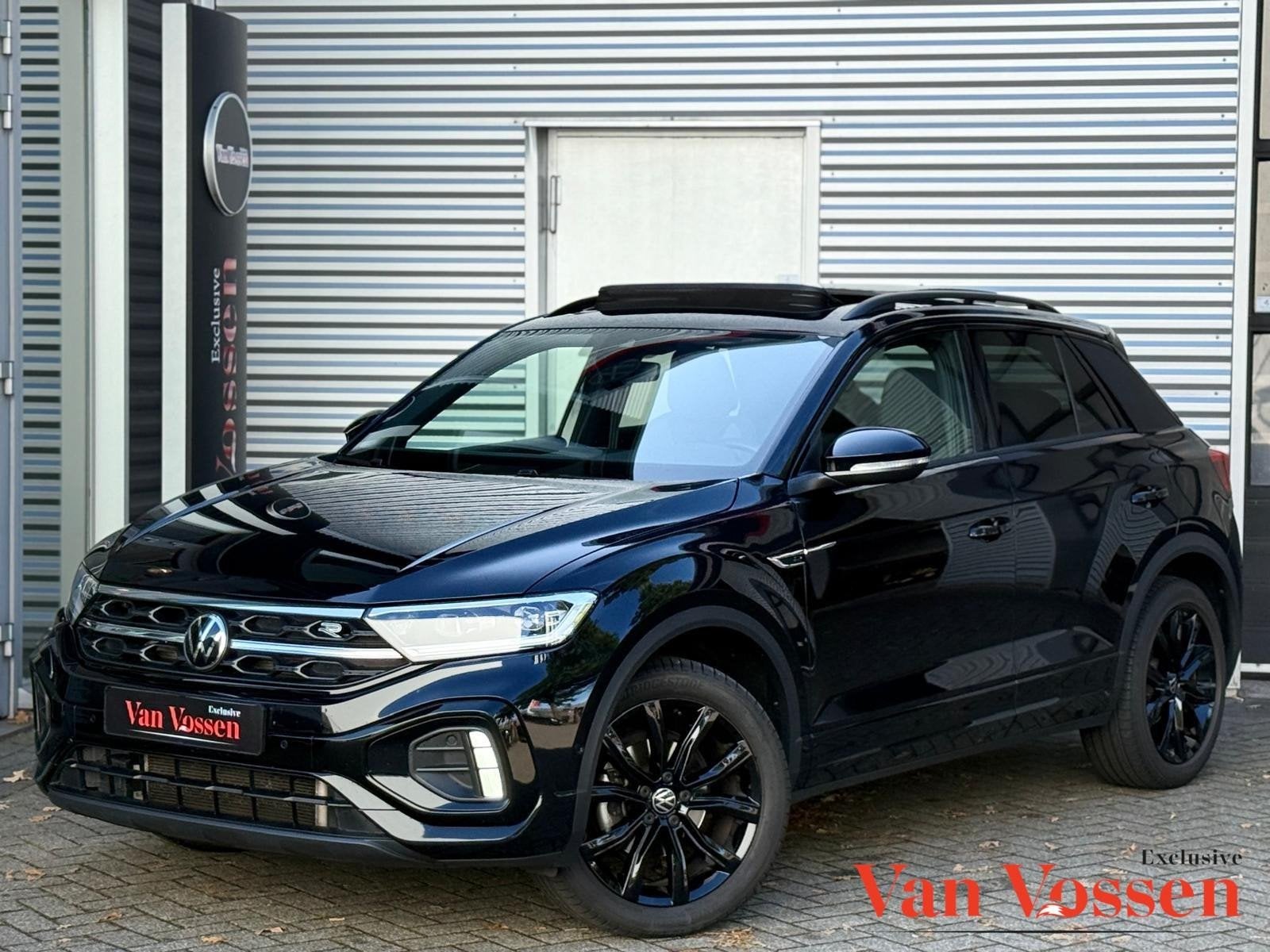 Volkswagen T-roc 1.5 TSI 3X R-Line|PANO|LANEASSIST|CAMERA|CA, 4 cilinders, Zwart, Bedrijf, SUV of Terreinwagen