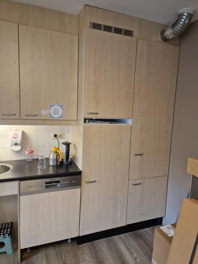 Gratis af te halen: Complete keuken (+/-4m) incl. apparatuur, Ophalen of Verzenden, Gebruikt