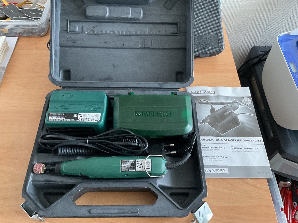 Parkside model frees en graveerset, Ophalen of Verzenden, Nieuw, Groter dan 1:32