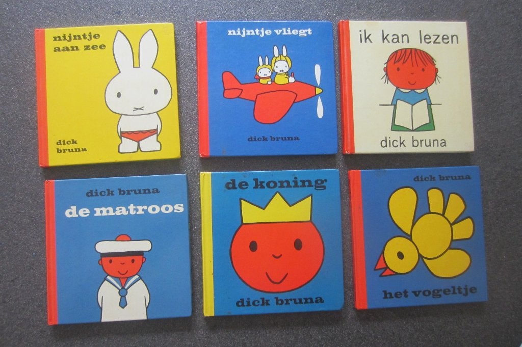 6x bruna / nijntje boekjes, Ophalen of Verzenden, Zo goed als nieuw, Dick Bruna, 2 tot 3 jaar