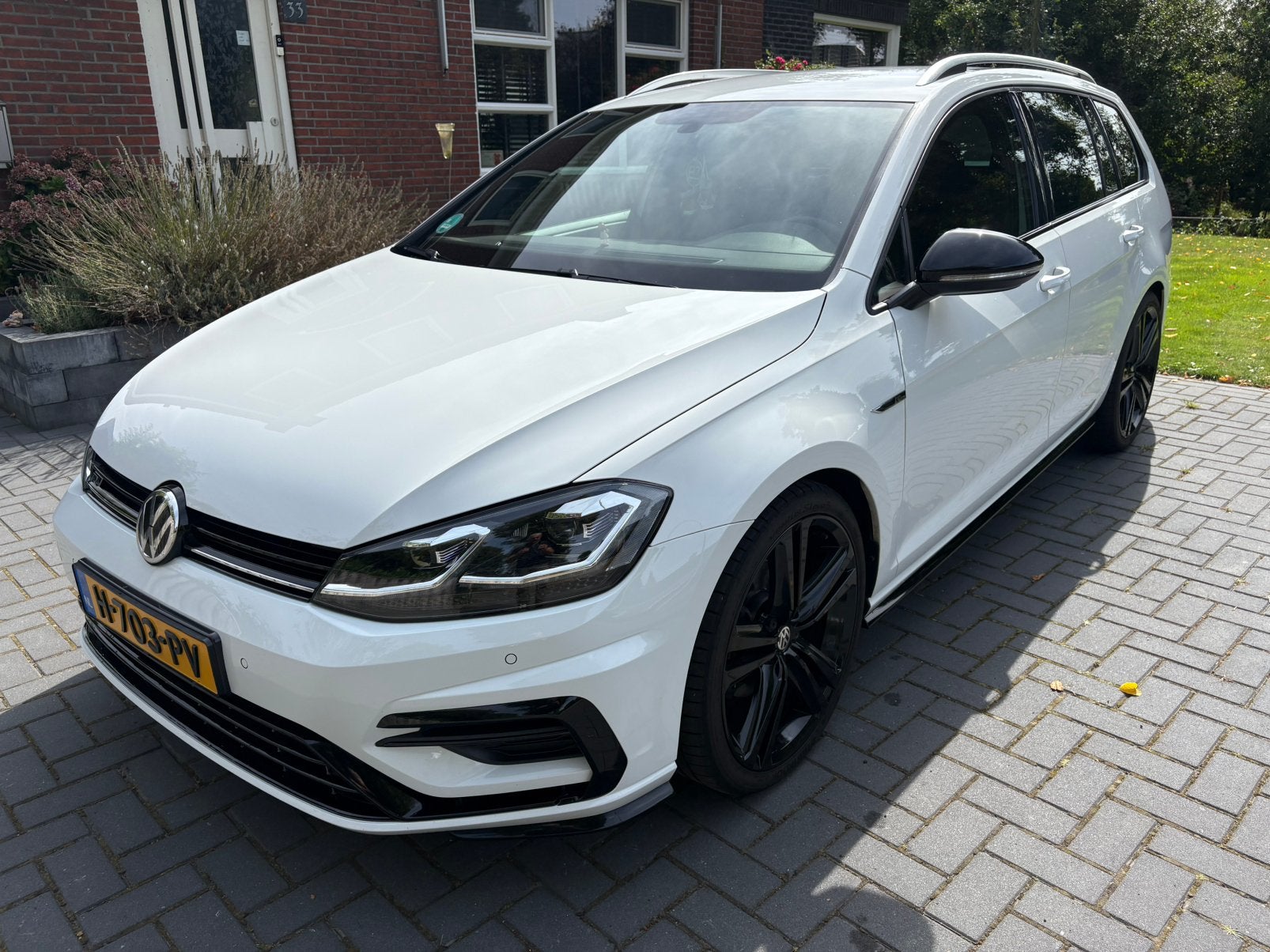 Volkswagen Golf Variant 1.5 TSI R-line 150pk 2020 Wit, Auto's, Voorwielaandrijving, 1498 cc, 4 cilinders, Wit