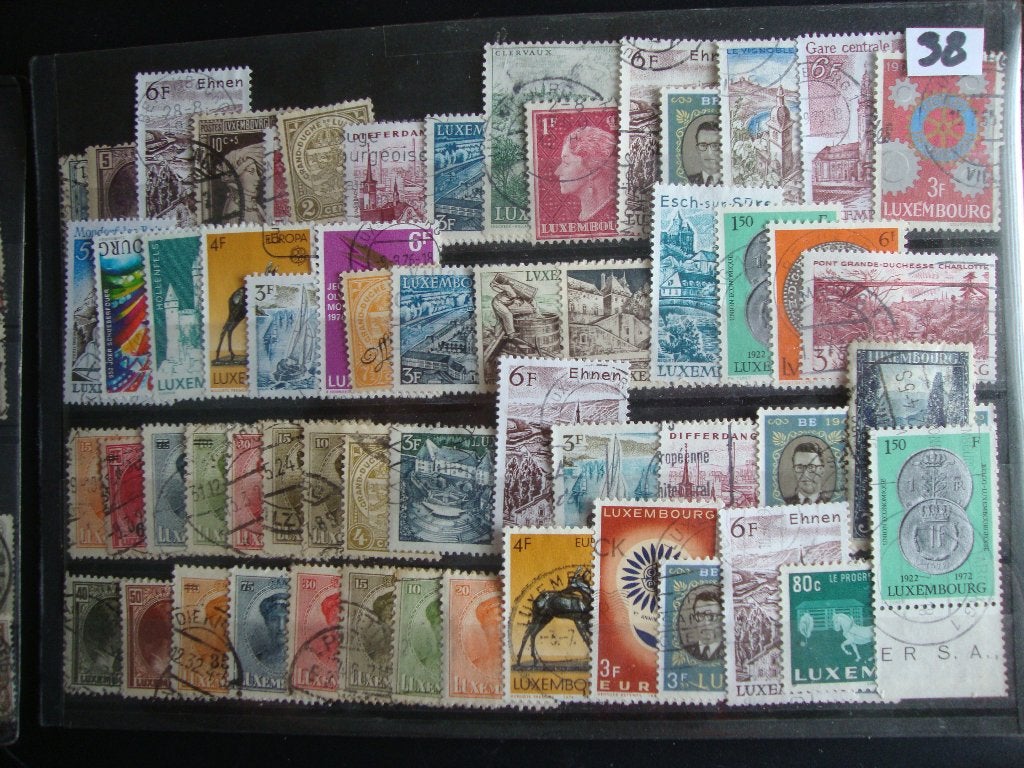 luxemburg, Verzenden, Luxemburg, Gestempeld