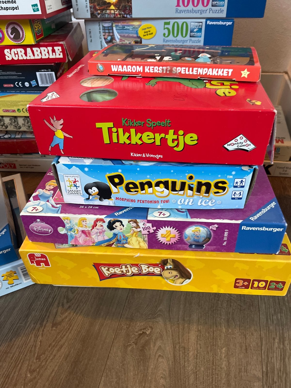 Grote collectie bordspellen en puzzels (33), Een of twee spelers, Ophalen, Zo goed als nieuw