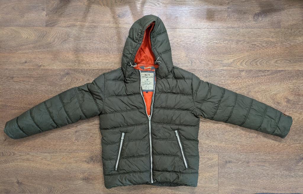 Jack & Jones Winterjas L, Kleding | Heren, Jassen | Winter, Maat 52/54 (L), Ophalen of Verzenden, Zo goed als nieuw, Groen