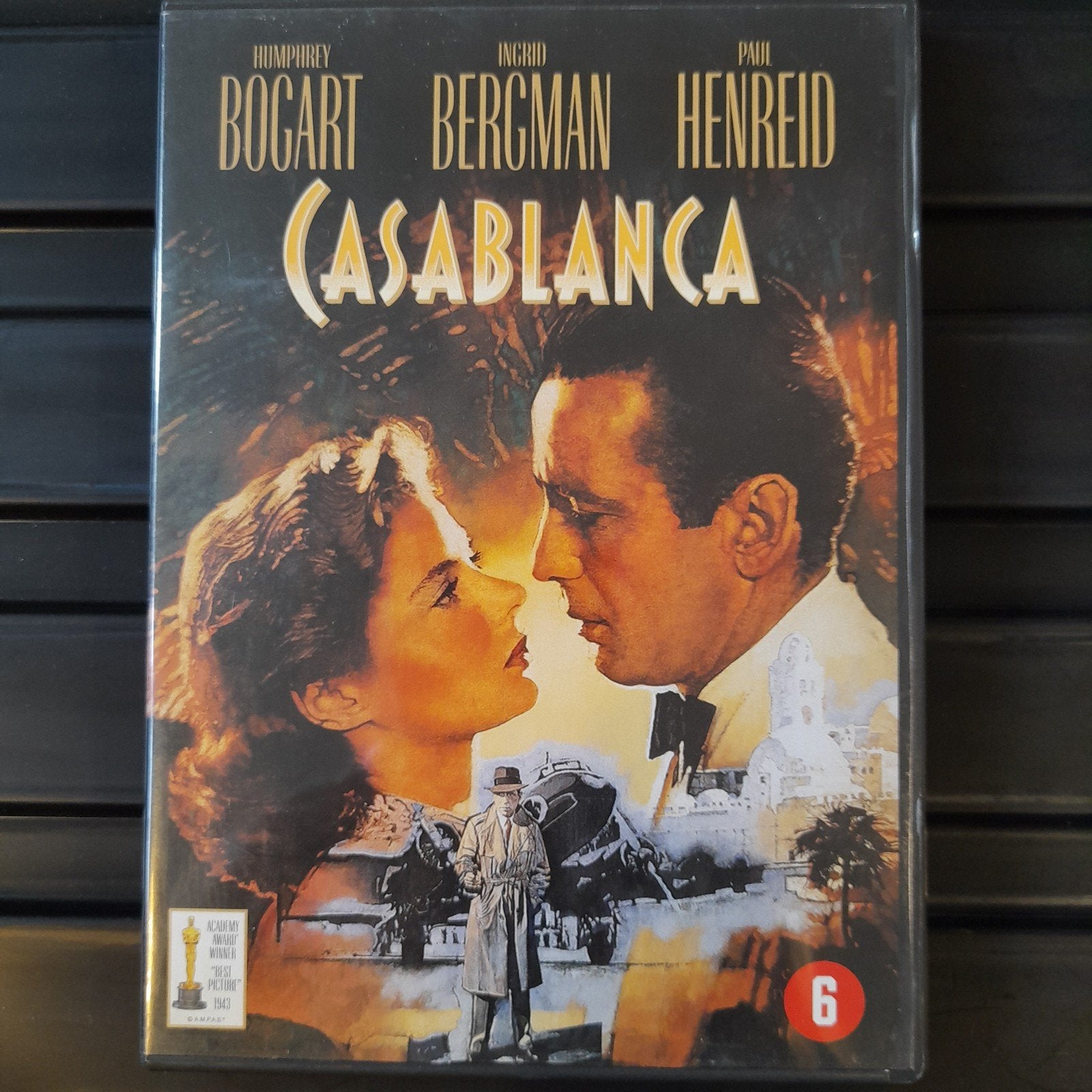 DVD WW2,  CASABLANCA, Cd's en Dvd's, Breedbeeld, Frans, Ophalen of Verzenden, Zo goed als nieuw