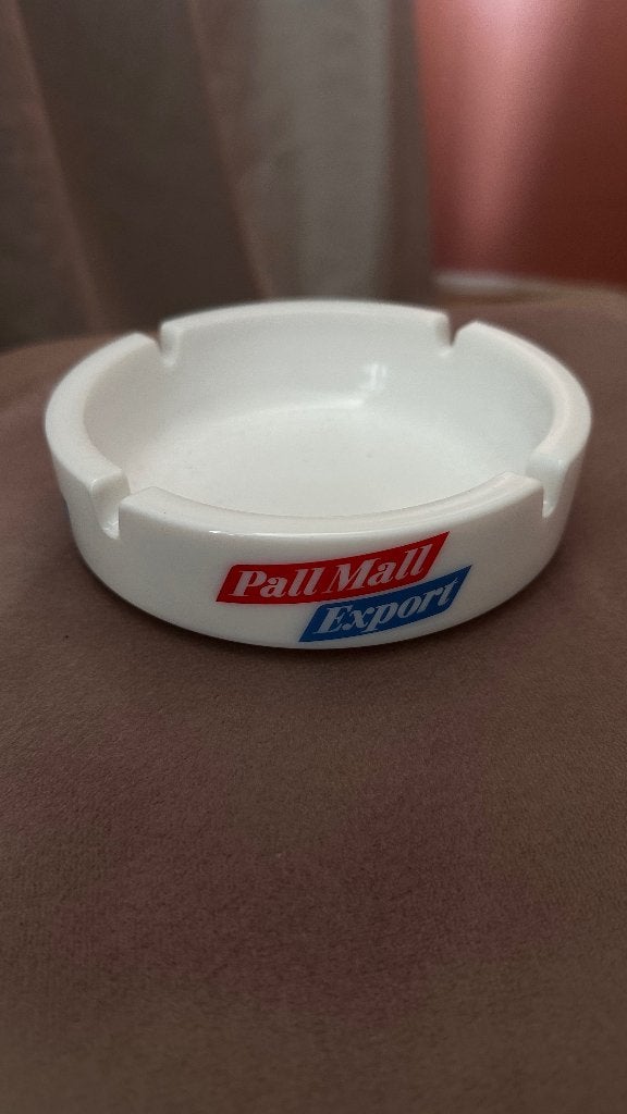 Pall Mall asbak, Ophalen, Nieuw, Wit, Overige materialen