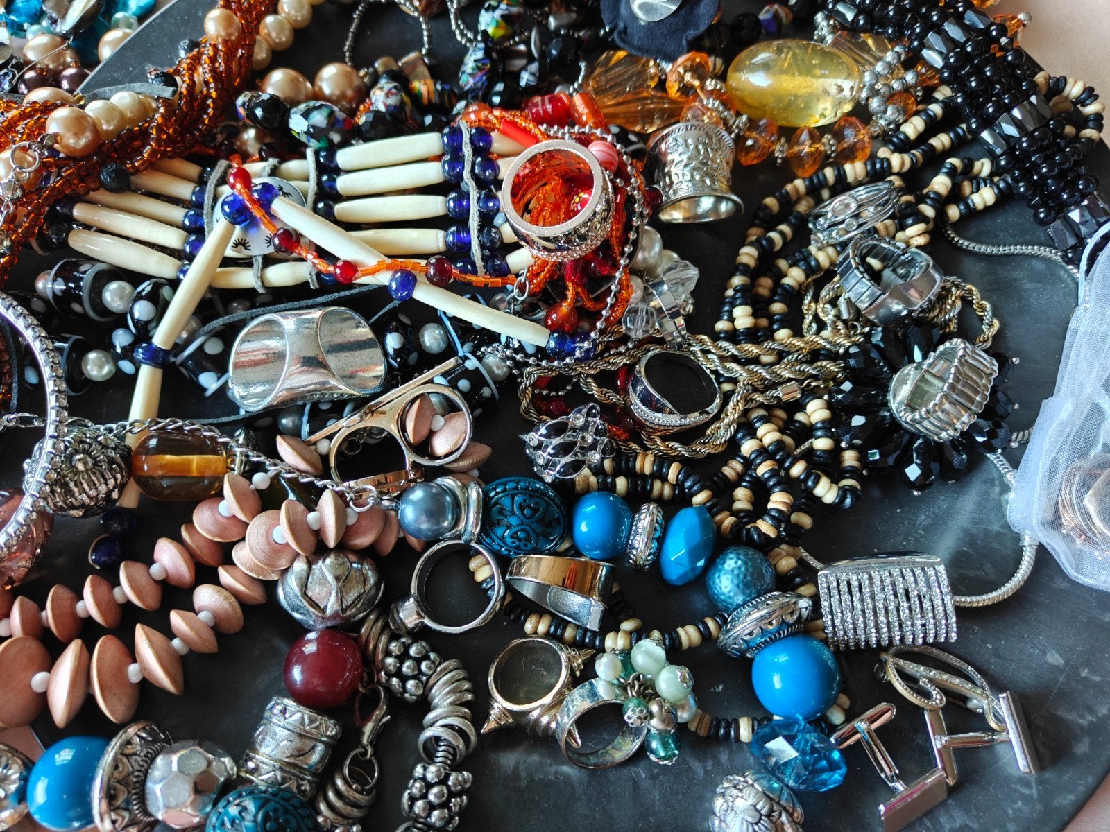 sieraden uit eigen verzameling, Overige materialen, Overige kleuren, Ophalen of Verzenden, Zo goed als nieuw