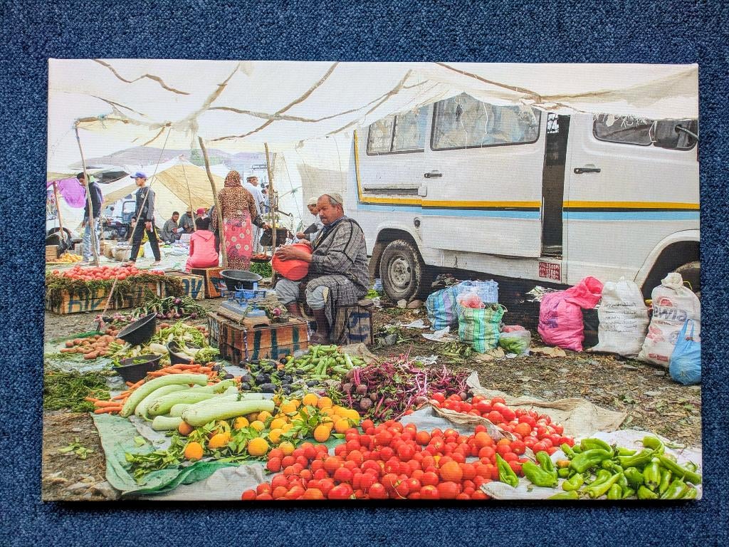 foto Marokko op canvas, Ophalen, 50 tot 75 cm, Zo goed als nieuw, Foto of Poster