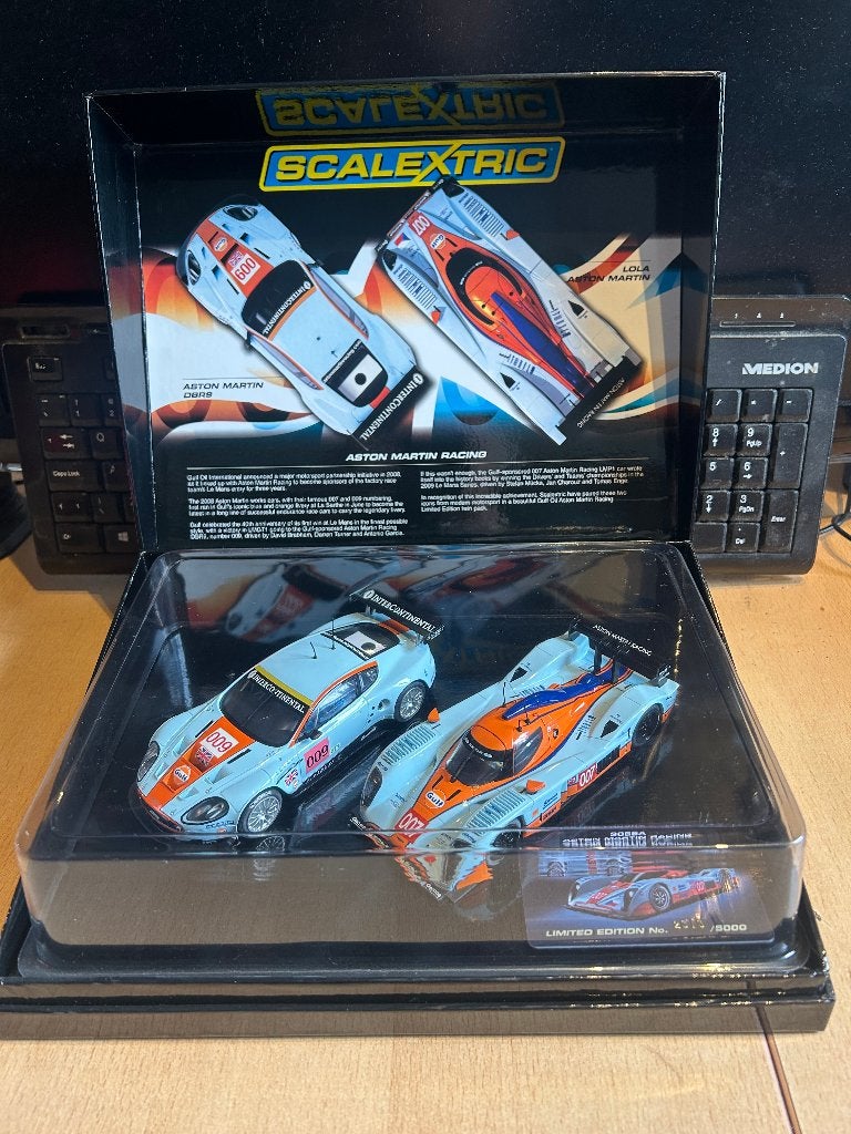 Slotcar set : Scalextric C3055A Aston Martin Racing, Ophalen of Verzenden, Nieuw, Elektrisch, Overige merken
