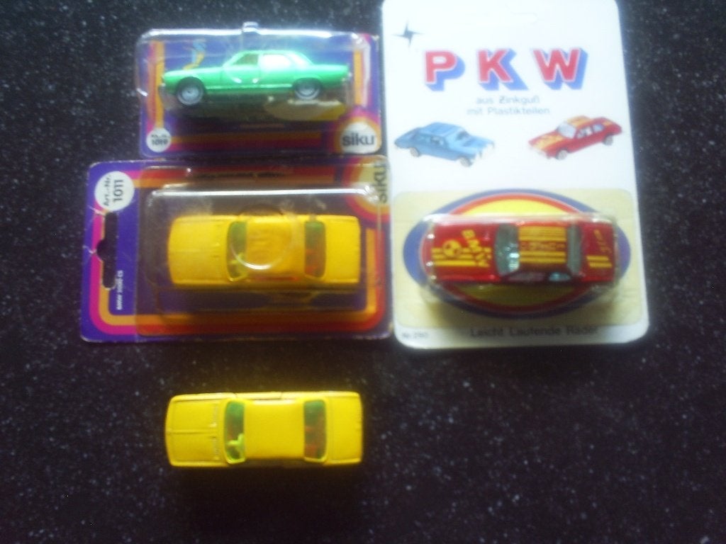 BMW 2000 CS Audi 100 en E9 coupe, Hobby en Vrije tijd, Modelauto's | 1:87, Nieuw, Auto, SIKU, Ophalen of Verzenden