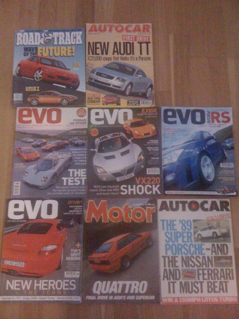 top gear / car / evo 27x tijdschrijften, Boeken, Ophalen of Verzenden, Zo goed als nieuw