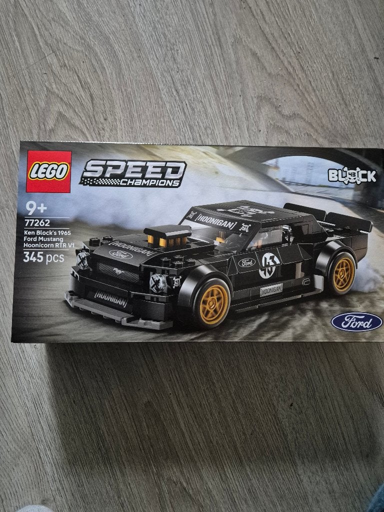 Lego speed champions ken Block '65 ford mustang hoonicorn v1, Ophalen of Verzenden, Nieuw, Lego