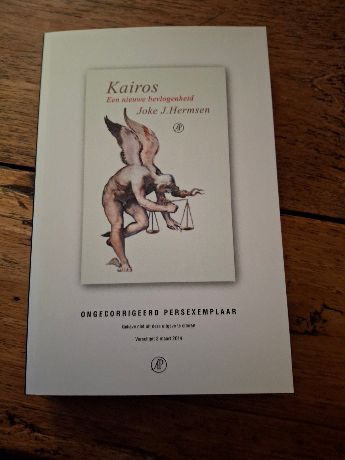 Joke J. Hermsen. Kairos, Boeken, Ophalen of Verzenden, Zo goed als nieuw