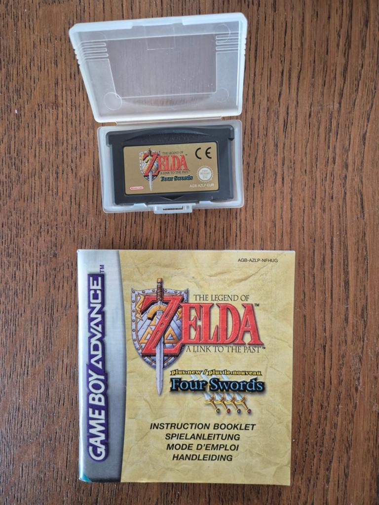 The Legend of Zelda: A Link to the Past Four Swords GBA, Avontuur en Actie, Gebruikt, Ophalen of Verzenden, 3 spelers of meer