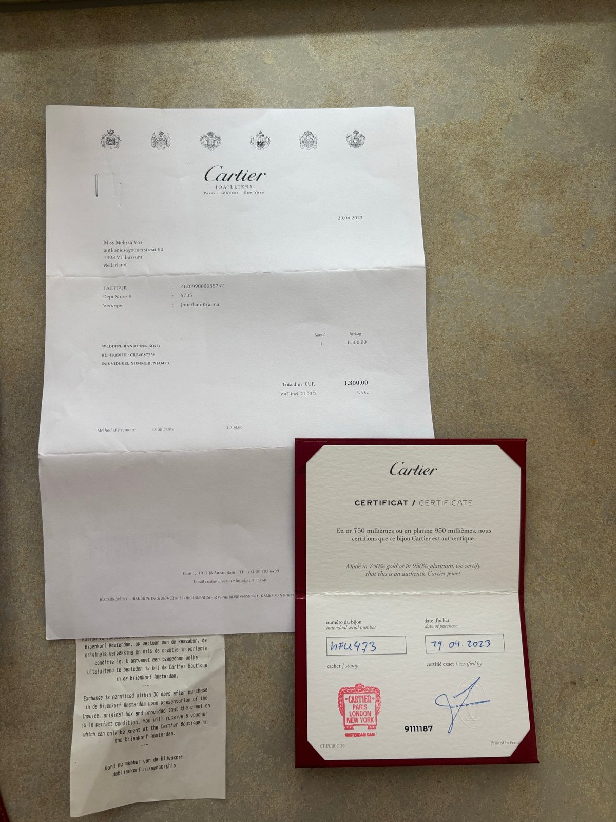 Cartier Love Ring - 18K Roségoud - Maat 56, Sieraden, Tassen en Uiterlijk, Ophalen of Verzenden, Zo goed als nieuw, 17 tot 18