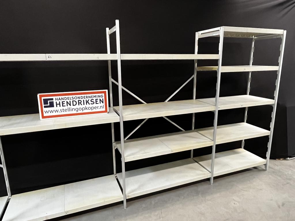 koelcel stelling / horeca opbergrek / legbordstelling 453cm, Gebruikt, Handelsonderneming Hendriksen, Ophalen of Verzenden, Munstermanstraat 6 - Hal 3 - Silvolde