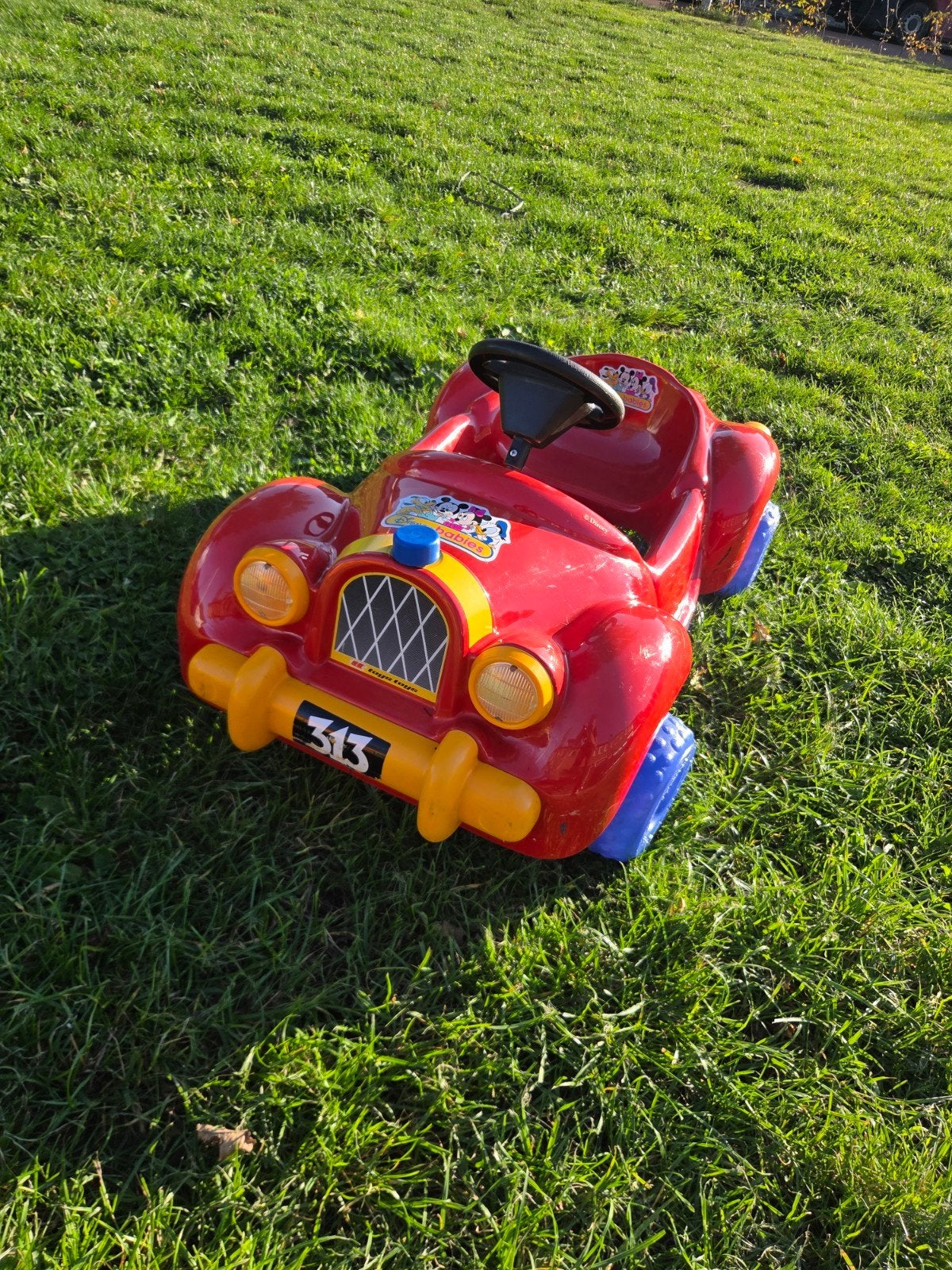 Leuke Mickey Mouse Trapauto voor Kinderen, Ophalen, Gebruikt, Trapvoertuig