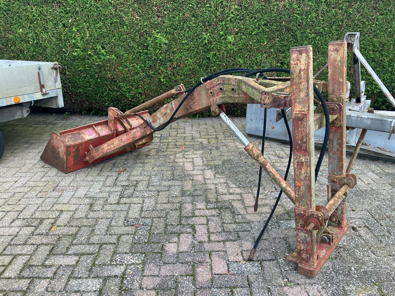 Oude achterlader - werking onbekend breedte 1.10m