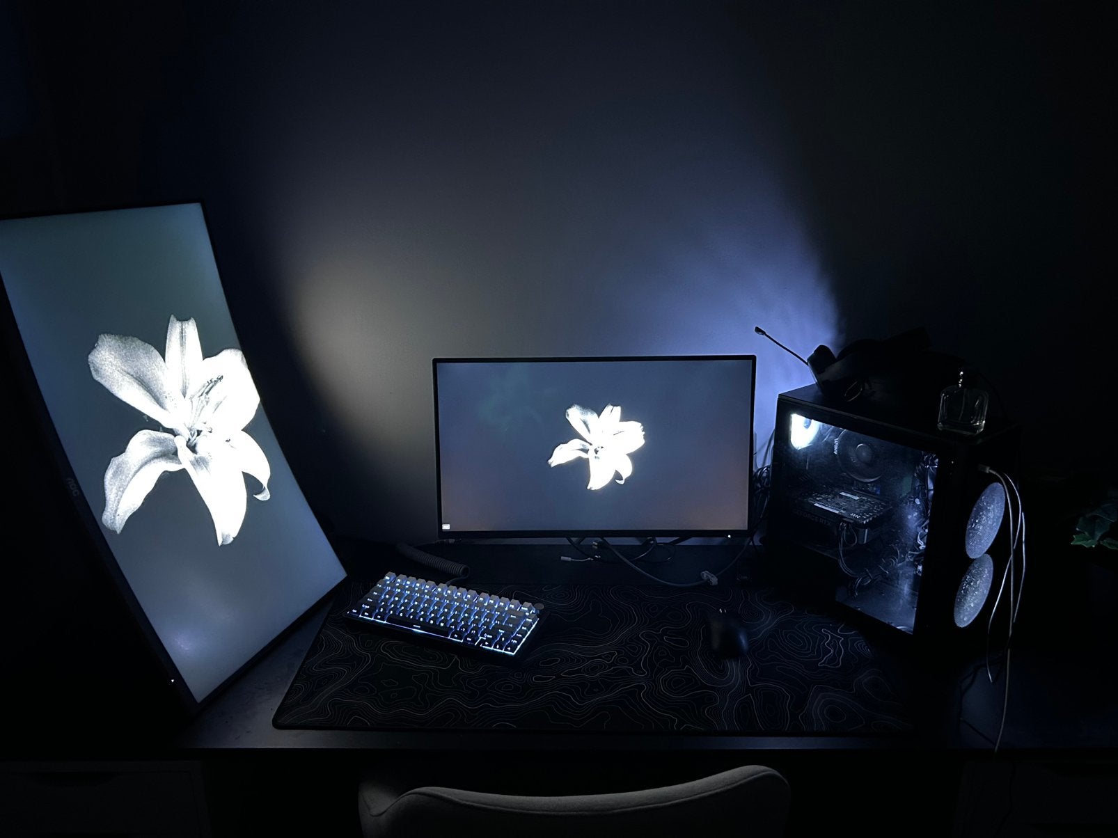 Complete Gaming Setup RTX 4060 | 300Hz | 2 Monitoren, Spelcomputers en Games, Games | Pc, Ophalen, Gebruikt, Overige genres, 1 speler