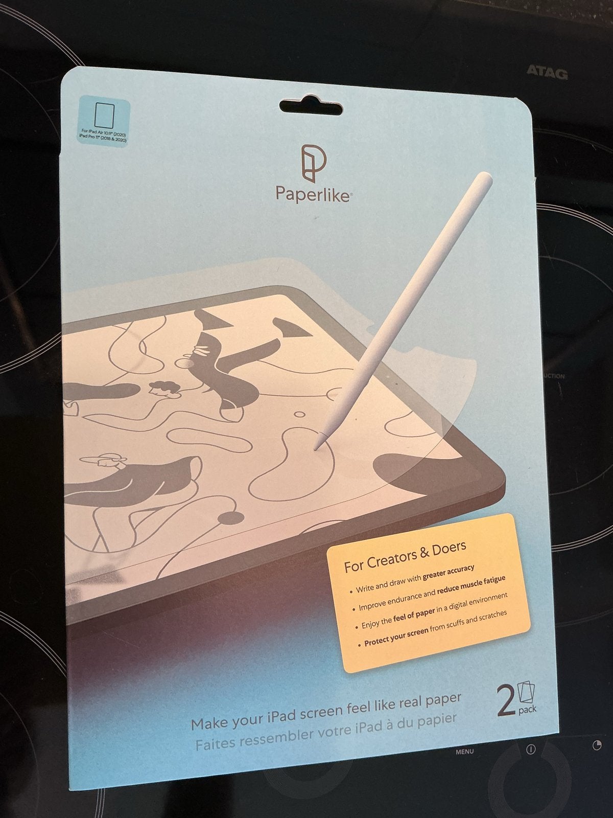 Paperlike ScreenProtector iPad Air 10.9" /iPad Pro 11” -1 st, Computers en Software, Apple iPads, Ophalen of Verzenden, Nieuw