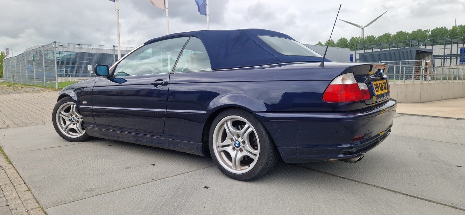BMW 3-Serie 2.5 CI 323 Cabriolet AUT 2000 Blauw, Auto's, Automaat, Achterwielaandrijving, 2494 cc, Cabriolet