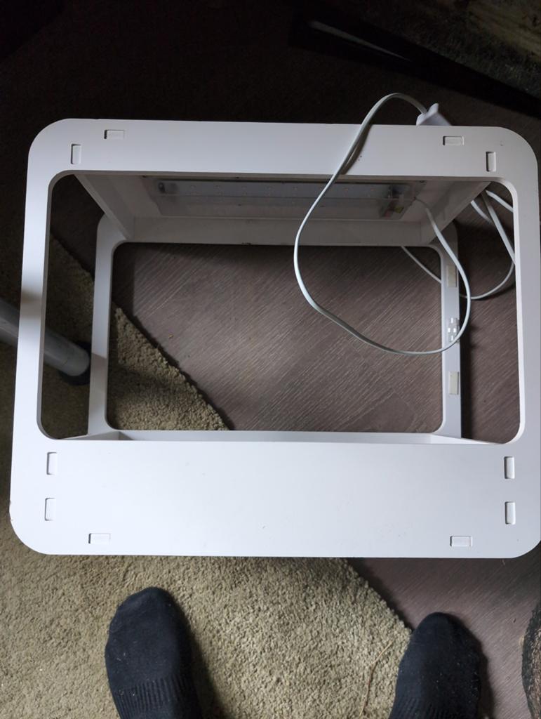 Kweekmeubel met LED verlichting - 48x40x22 cm, Ophalen, Gebruikt, Kweekkast