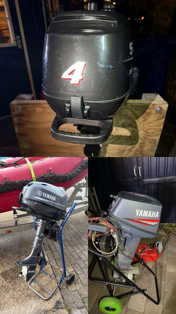 Yamaha/suzuki buitenboord motoren, Ophalen, Gebruikt, 5 tot 10 pk, Viertaktmotor