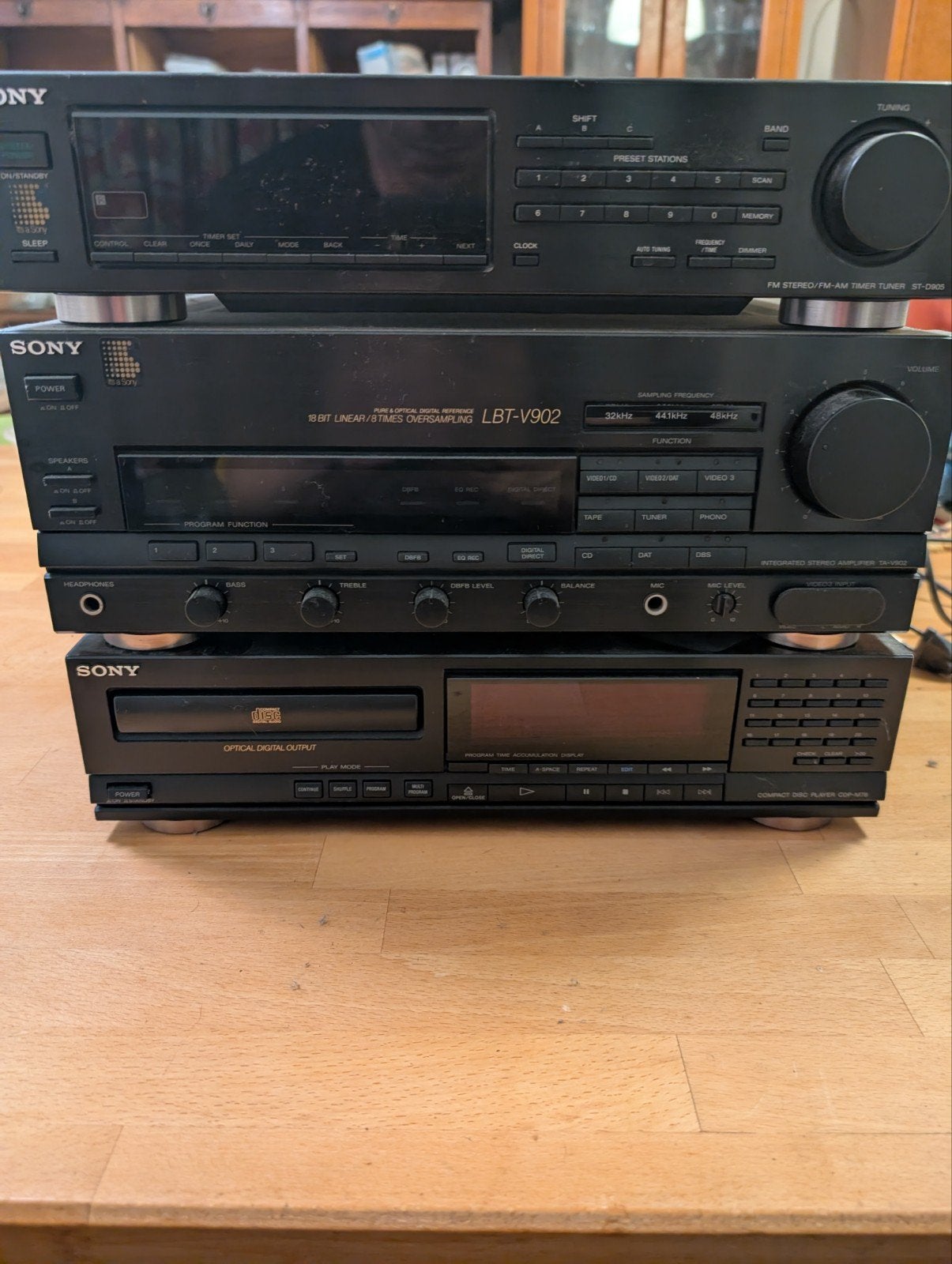 Sony LBT-V902 Stereo Set met CD-speler en Tuner, Ophalen, Gebruikt, Losse componenten, Sony