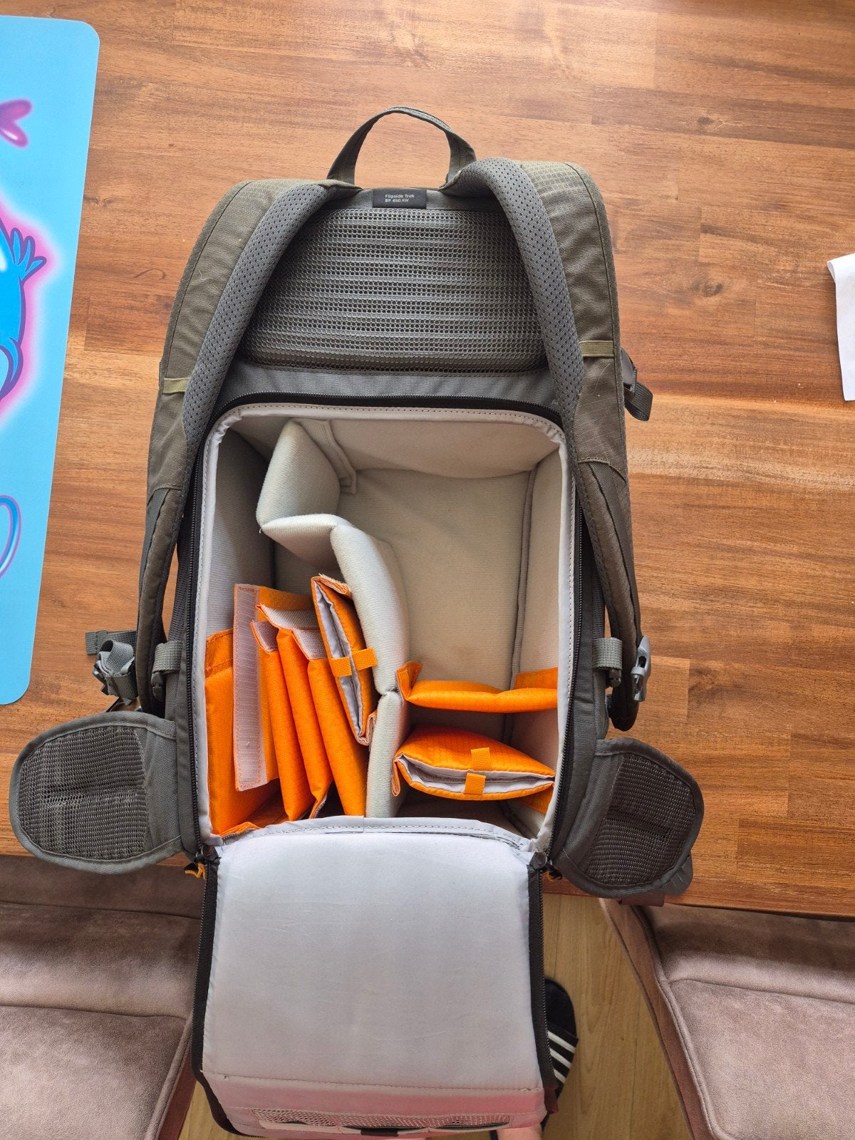 Lowepro Flipside Trek BP 350 AW, Lowepro, Rugtas, Zo goed als nieuw, Groen