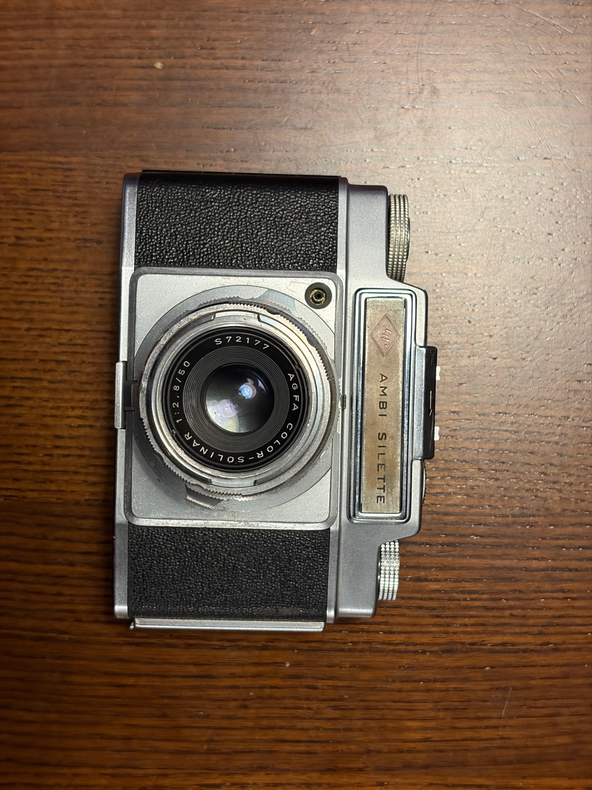 Agfa Ambi Silette analoge camera - Nette staat, Ophalen of Verzenden, Gebruikt, Compact, Overige Merken