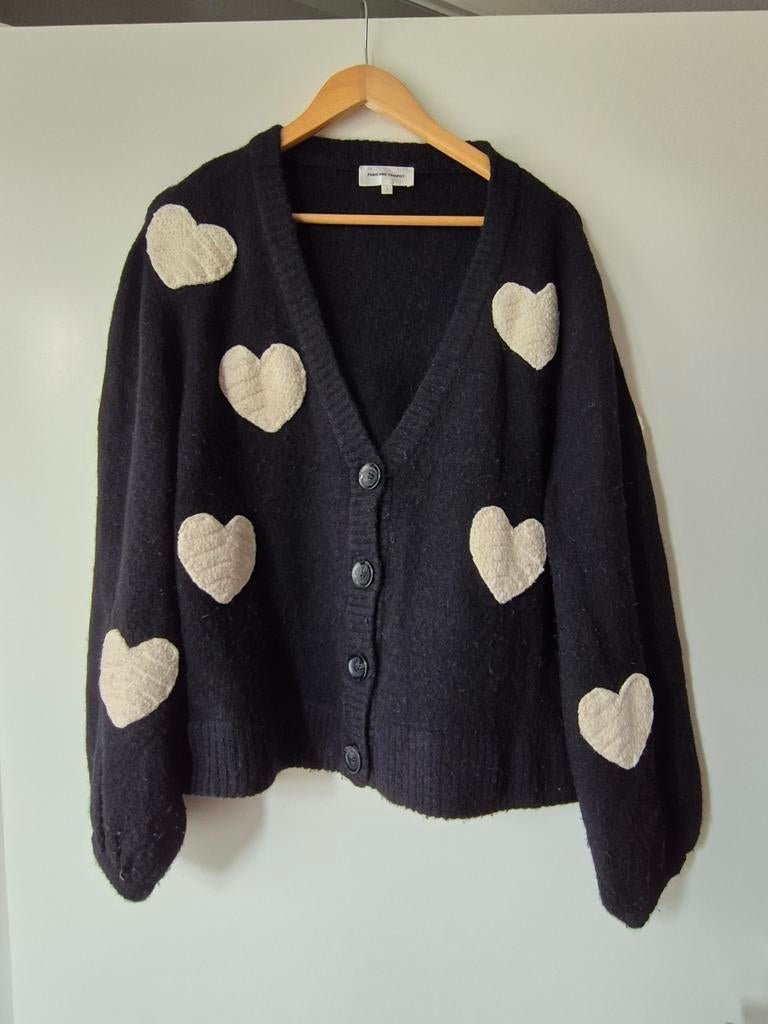 Fabienne Chapot Kiki Cardigan Wolmix Maat L, Kleding | Dames, Fabienne Chapot, Ophalen of Verzenden, Gedragen, Maat 42/44 (L)
