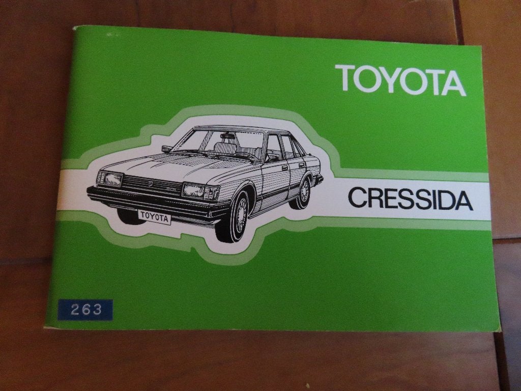 instructieboek Toyota Cressida 1980, nieuwstaat!, Ophalen of Verzenden