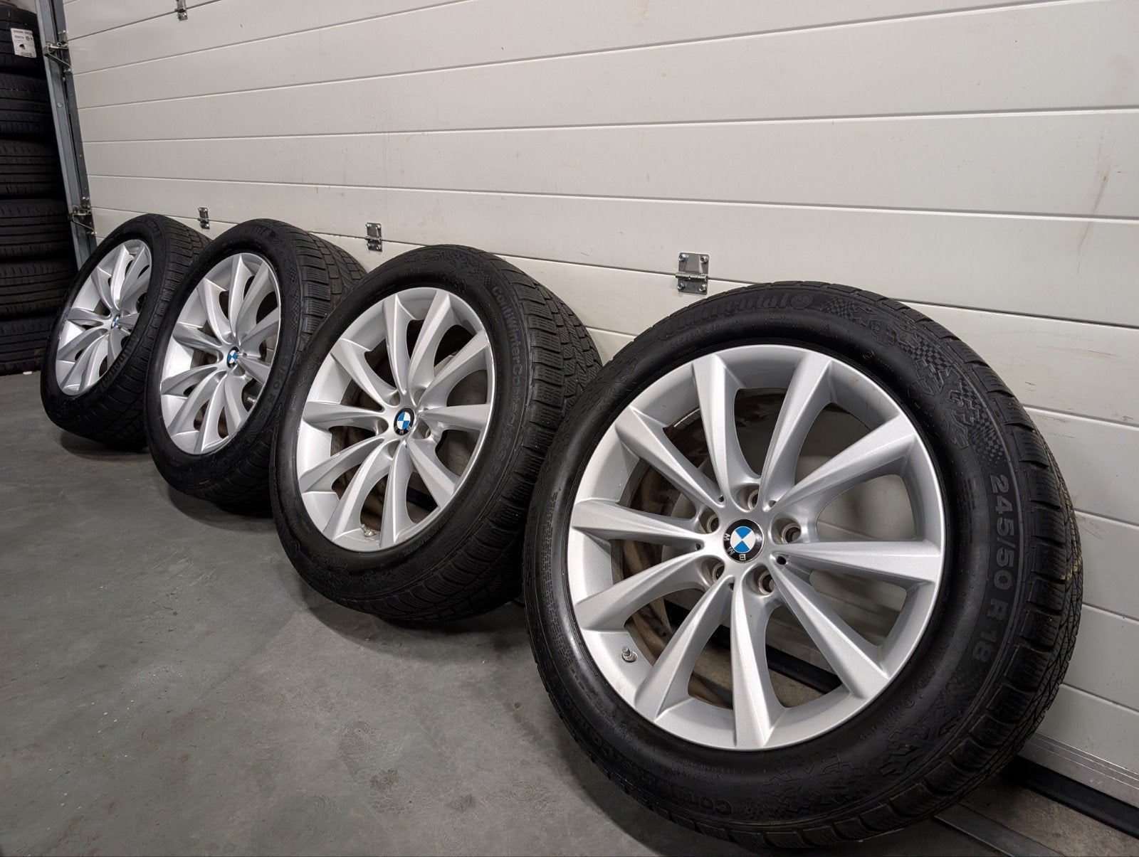 winterbanden BMW 7 serie G11 style 642 6867338, 18 inch, Banden en Velgen, Personenwagen, Gebruikt