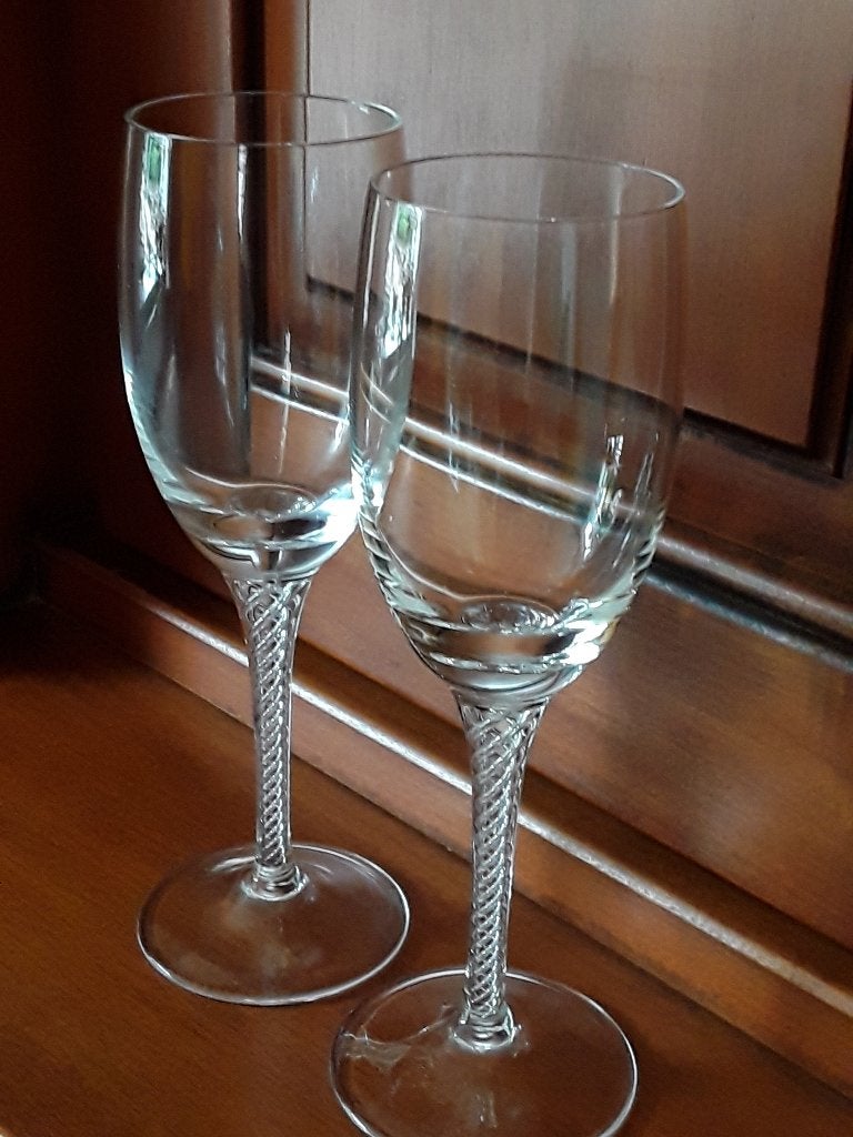 slingerglas. antieke glazen, Antiek en Kunst, Ophalen of Verzenden
