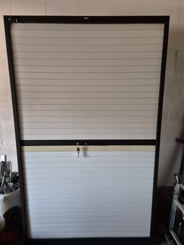 Te koop roldeurkast., Huis en Inrichting, Kasten | Roldeurkasten en Archiefkasten, Ophalen, Gebruikt, 100 tot 150 cm, 150 tot 200 cm