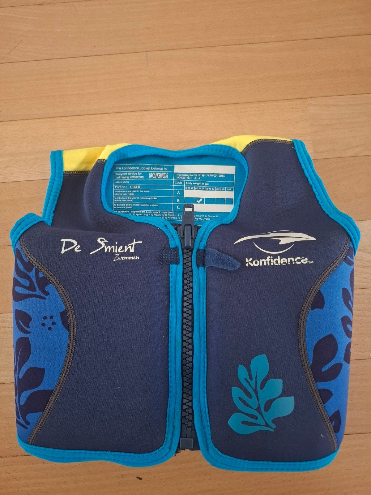 Konfidence Zwemvest - Maat 18-30 kg (3-6 jaar), Ophalen, Konfidence, Overige maten, Zo goed als nieuw