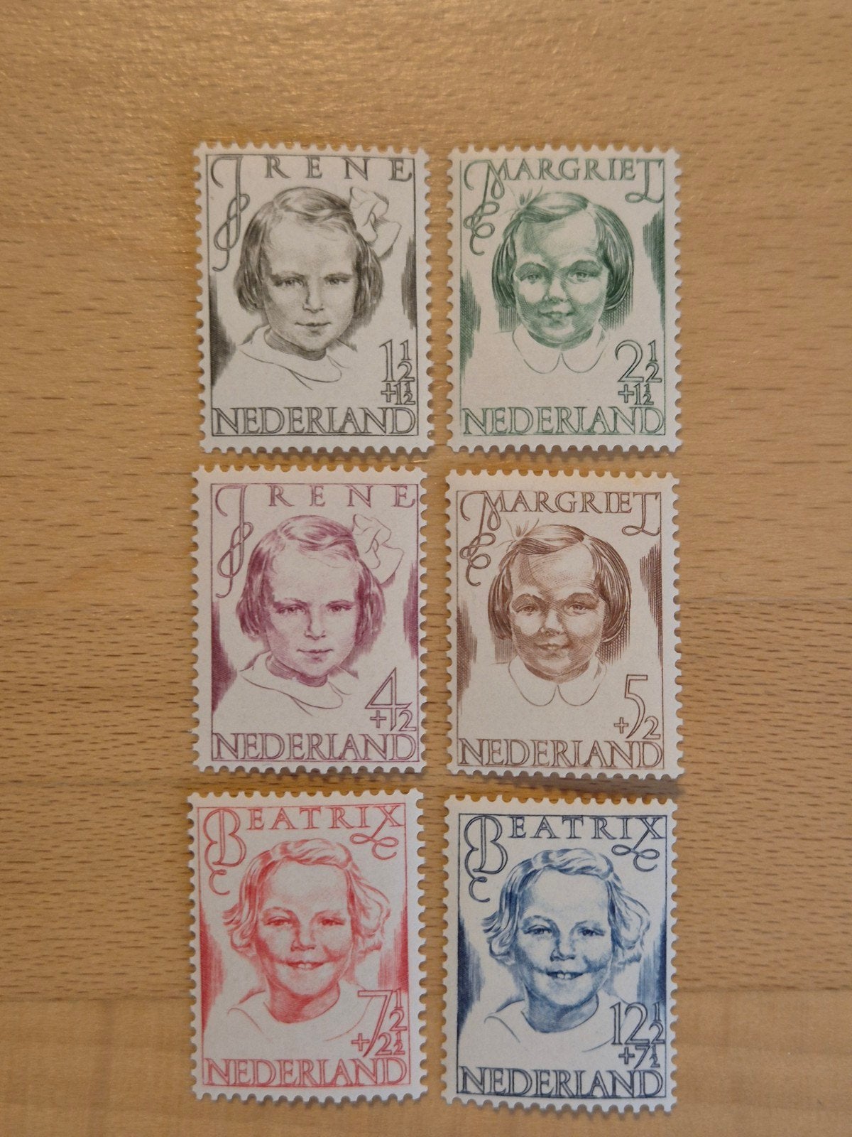 Nederland 1946 prinsessen, Postzegels en Munten, Postzegels | Nederland, Ophalen of Verzenden, Na 1940, Postfris