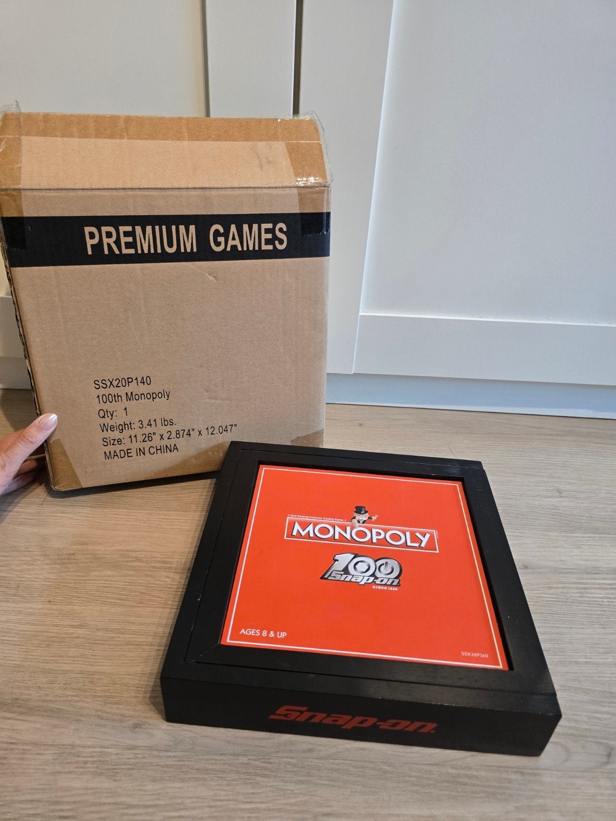 Nieuw geseald Snap-on Monopoly - Unieke editie, Drie of vier spelers, Ophalen of Verzenden, Nieuw, Hasbro / Snap-on