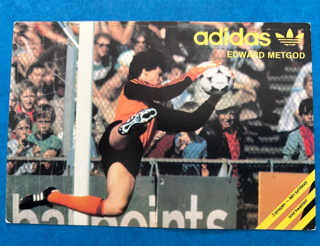 Edward Metgod - Spelerskaart, Verzenden, Zo goed als nieuw, Overige binnenlandse clubs, Spelerskaart