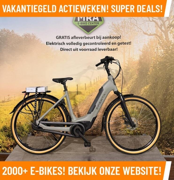 Sparta C-Grid fit Elektrische fiets met BES 3 midden motor!, Sparta, Nieuw, 59 cm of meer, 50 km per accu of meer