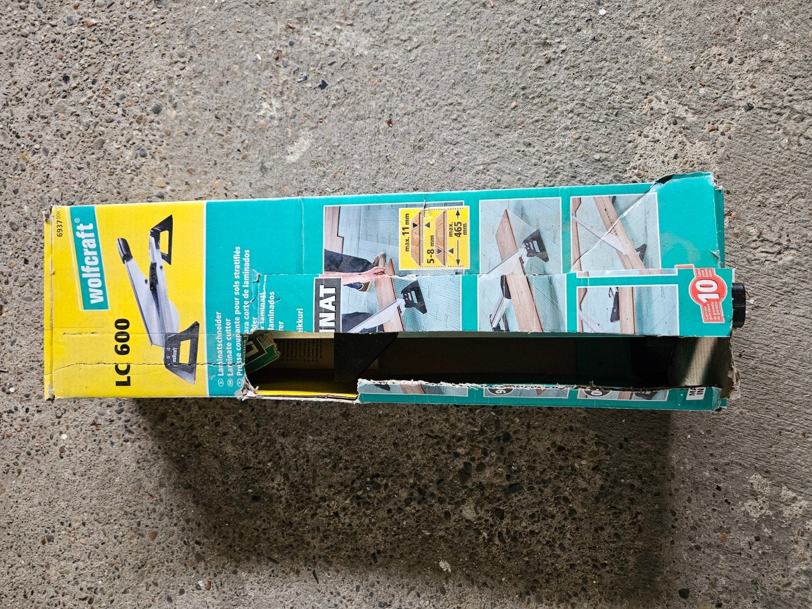 Wolfcraft LC 600 laminaatsnijder, Ophalen, Gebruikt, Overige typen, Overige merken