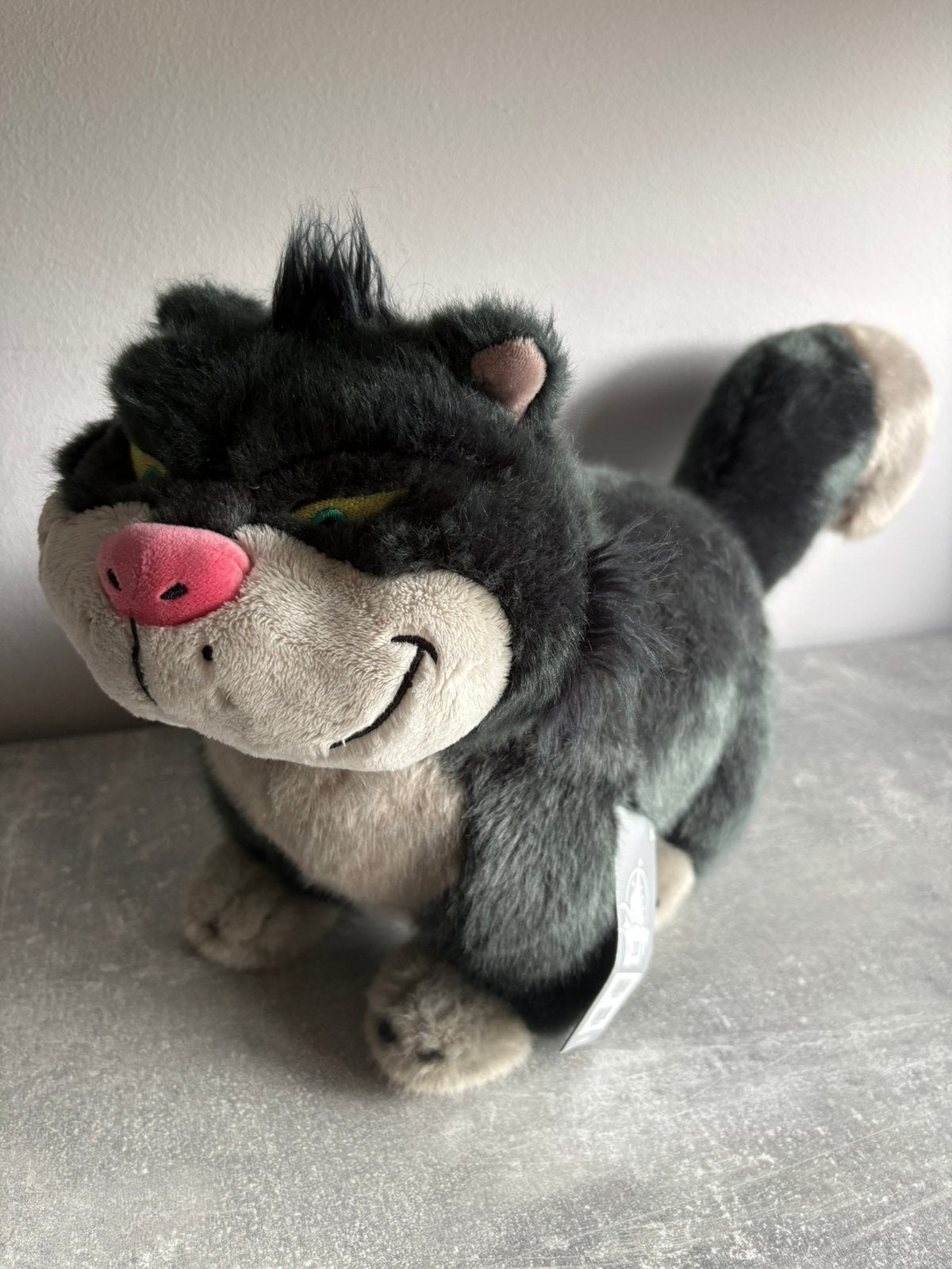NIEUWE Disney knuffel Lucifer kat, Ophalen of Verzenden, Assepoester of Belle, Nieuw, Knuffel