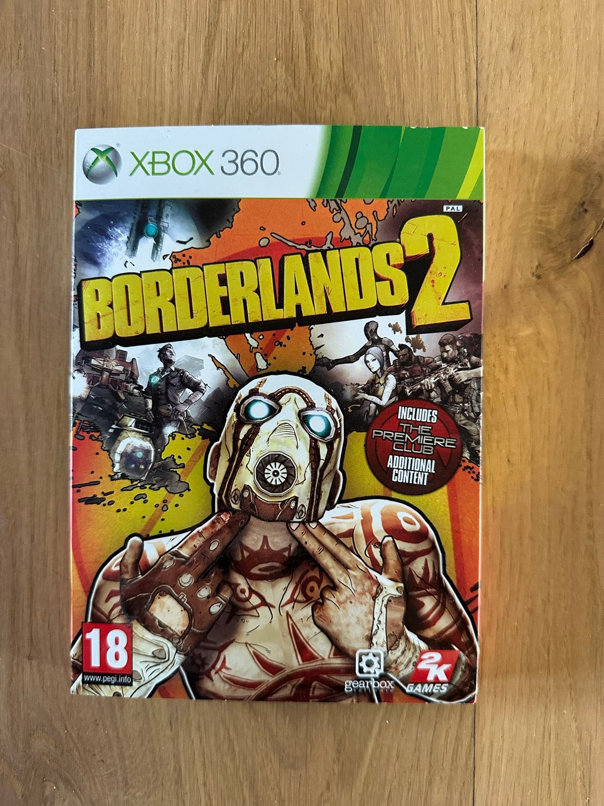 Borderlands 2 - Xbox 360 (Inclusief Premiere Club), Spelcomputers en Games, Online, Gebruikt, Vanaf 18 jaar, Shooter