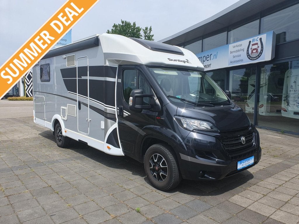 Sunlight T 69L Adventure Edition Autom-Luchtv-Solar-Sat-XV, Caravans en Kamperen, Campers, Automaat, Chemisch toilet, Sunlight