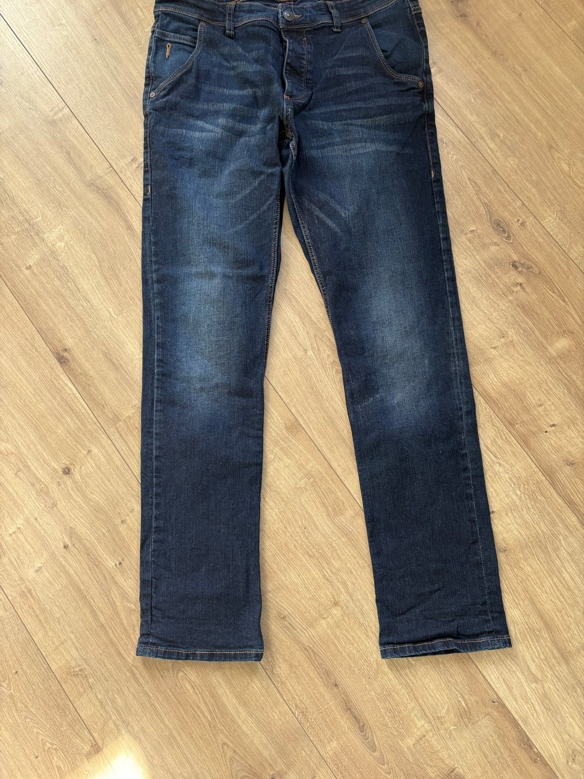C&A The Slim Stretch Jeans W34/L32, Ophalen of Verzenden, Zo goed als nieuw, Blauw, W33 - W34 (confectie 48/50)