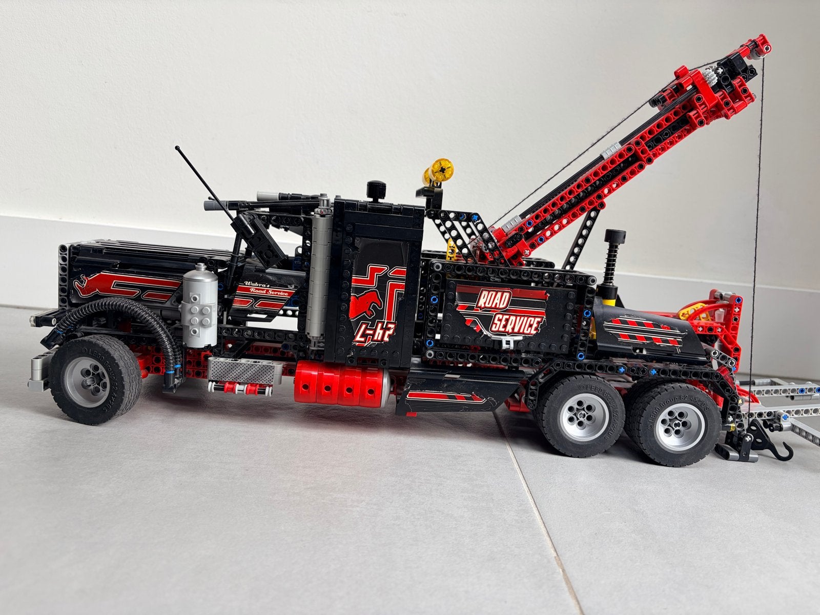 Lego Technic Sleepwagen (42128), Ophalen of Verzenden, Zo goed als nieuw, Overige merken