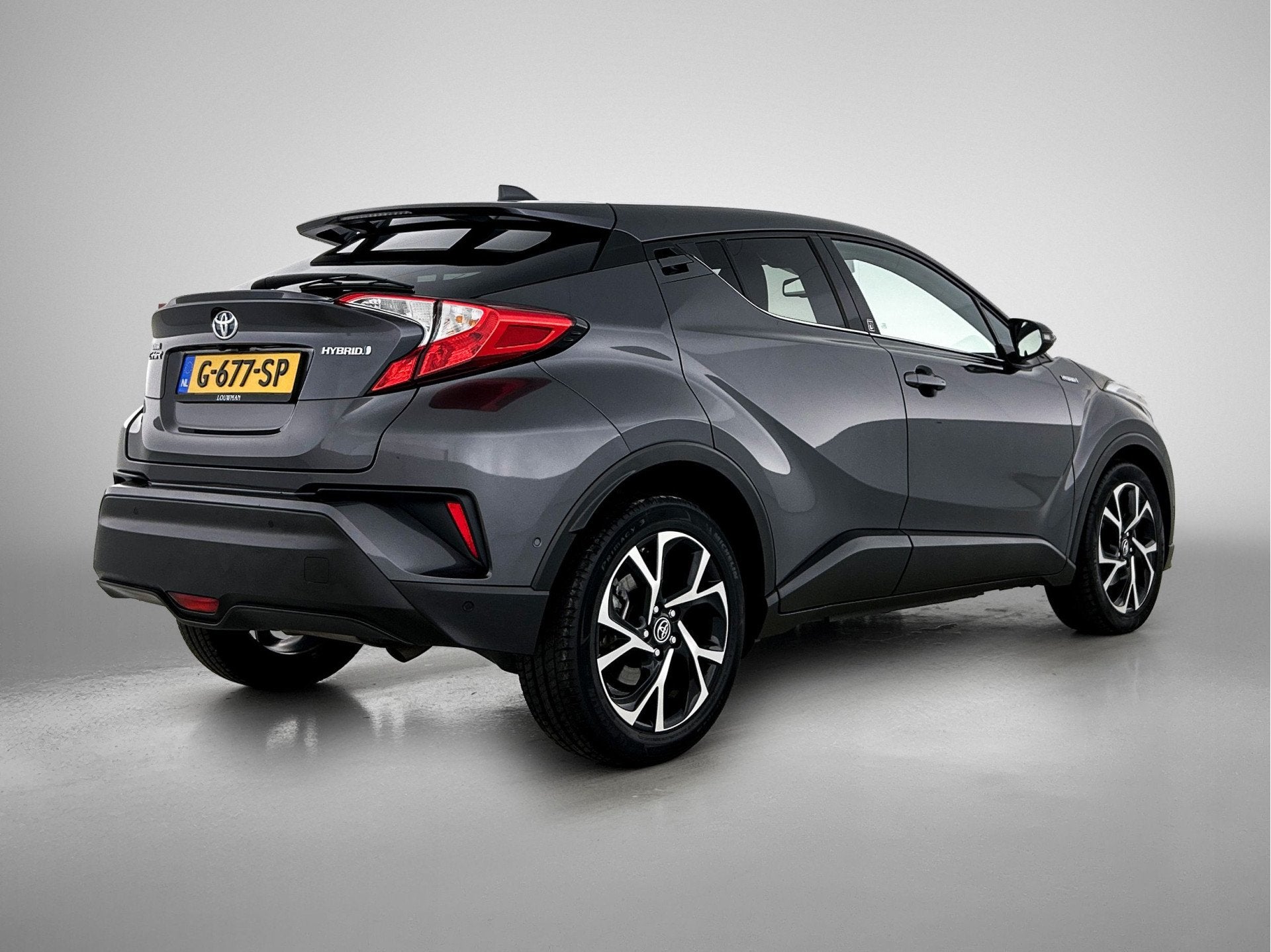 Toyota C-HR 1.8 Hybrid Style (bj 2019, automaat), Stof, 4 cilinders, 122 pk, 26 km/l