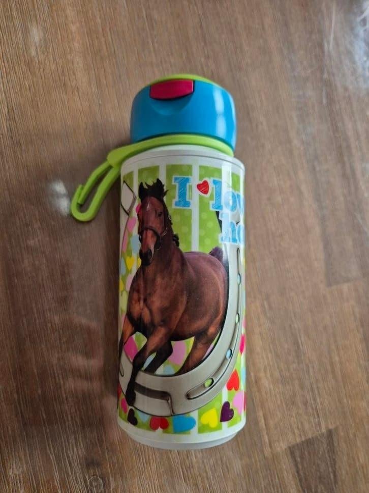 Mepal drinkfles "I love horses", Ophalen of Verzenden, Zo goed als nieuw