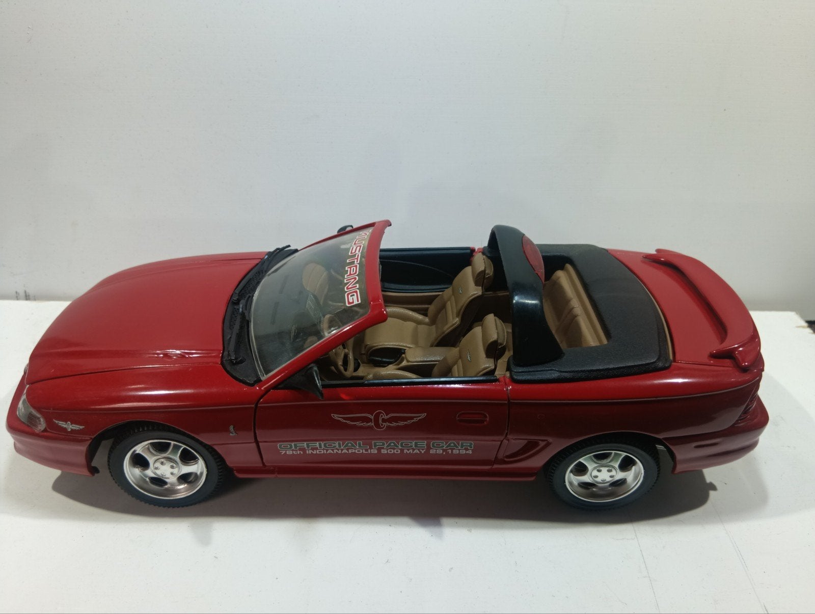Ford Mustang Cobra 500 Indy Pace Car 1:18, Ophalen of Verzenden